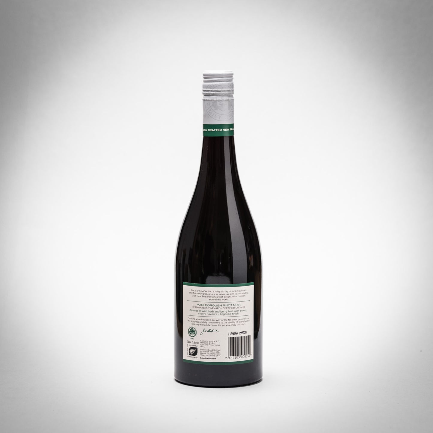 Babich Malborough Organic Pinot Noir 2019